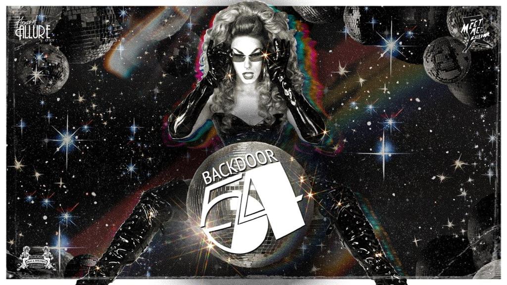 BACKDOOR 54 — Birmingham Drag & Burlesque Festival After Party poster