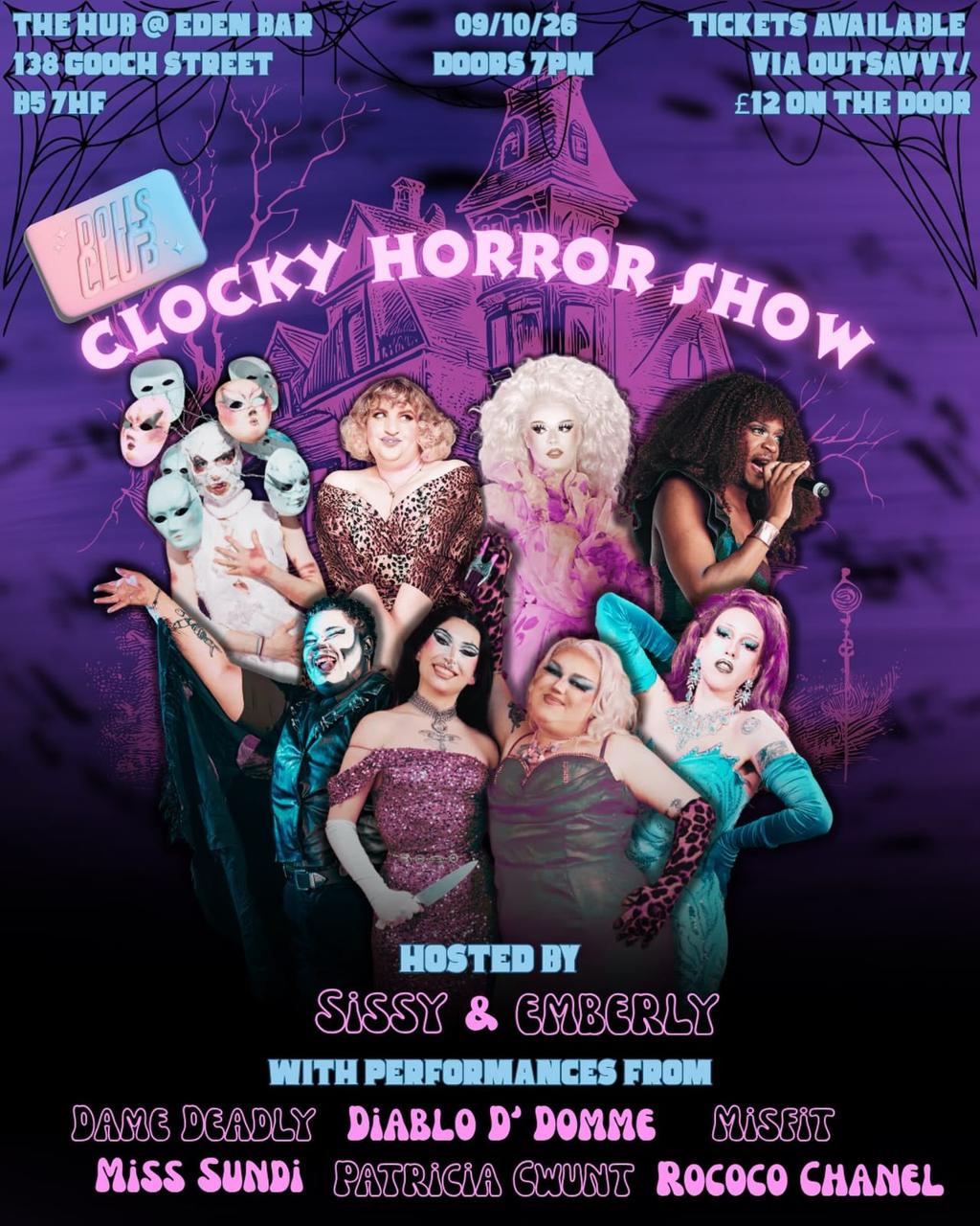 Dolls Club: Clocky Horror Show poster