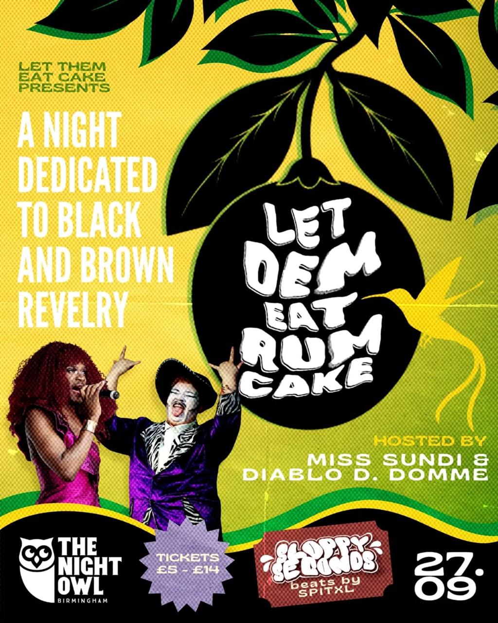 Let Dem Eat Rum Cake poster