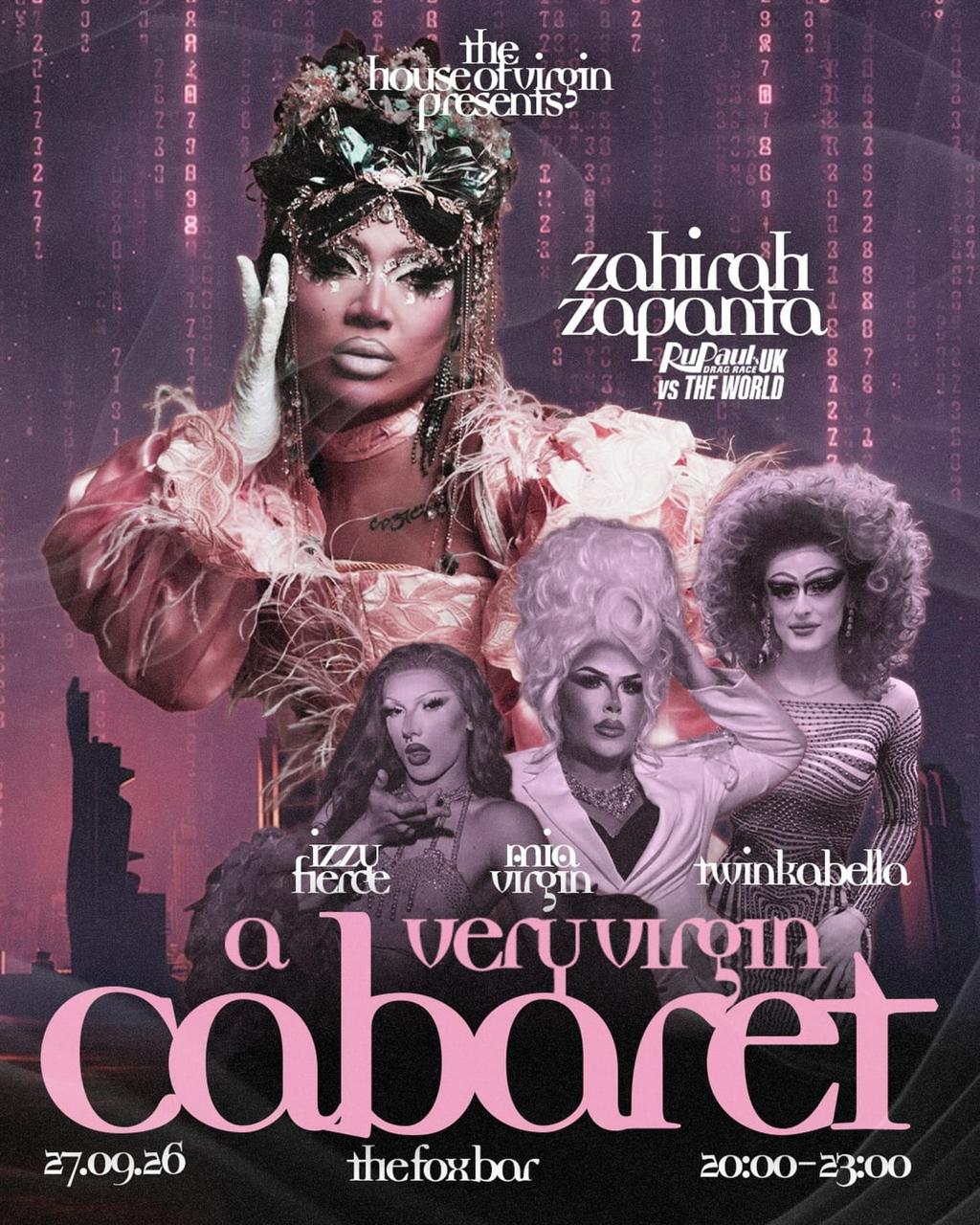 A Very Virgin Cabaret poster