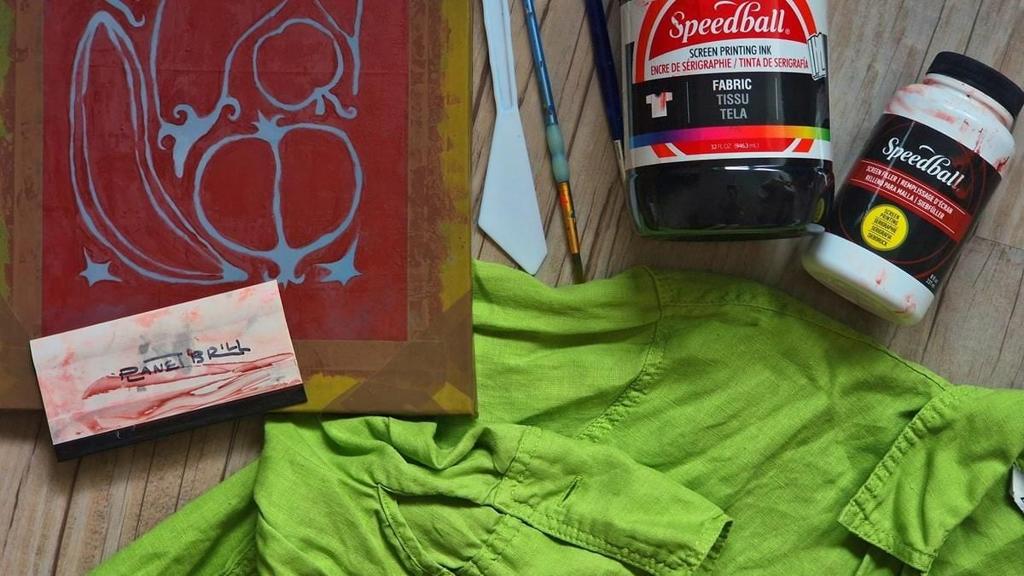 Autumn Screen Printing Workshop poster