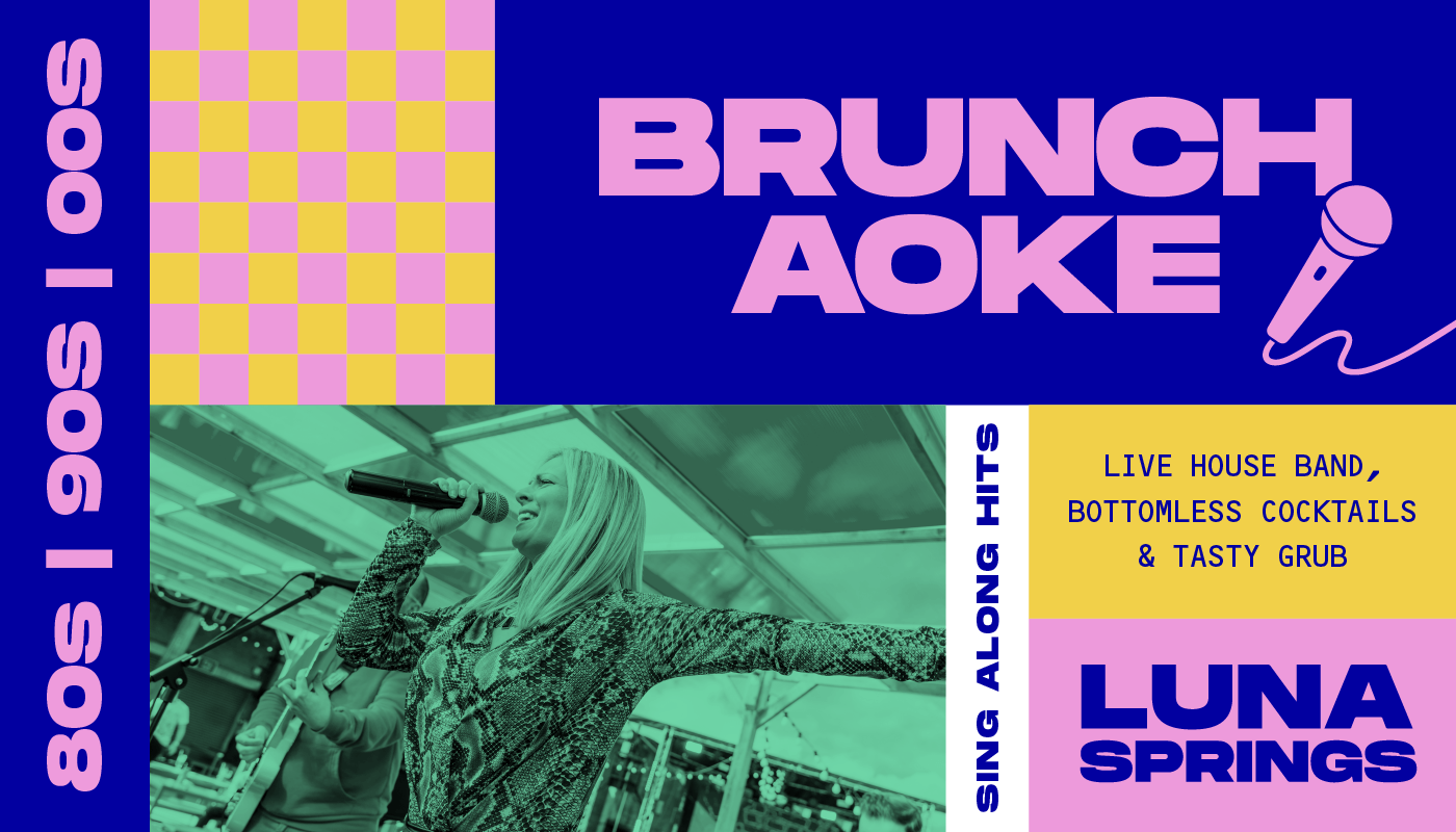 Brunchaoke Bottomless Brunch poster