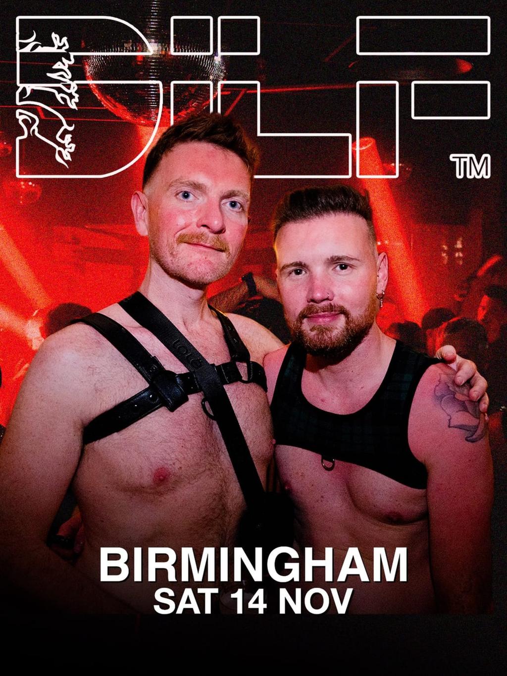DILF Birmingham poster