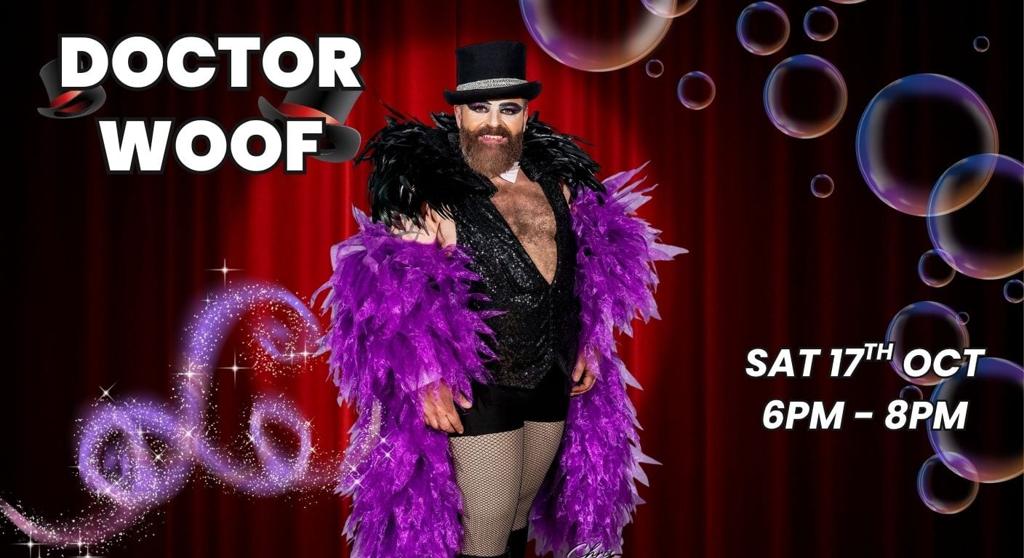 Doctor Woof: Live Cabaret at WashWorx poster