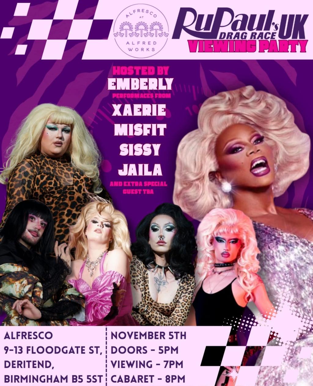 Drag Race UK Finale Party at Alfresco poster