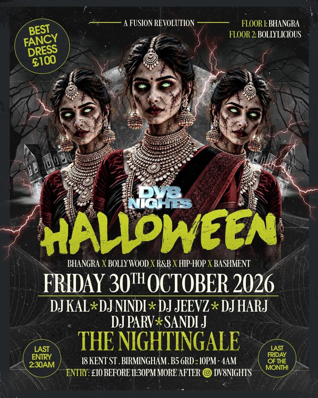 DV8 Nights: Halloween poster