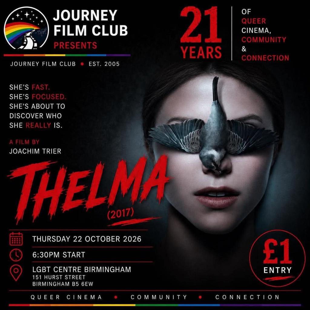 Journey Film Club presents Thelma poster