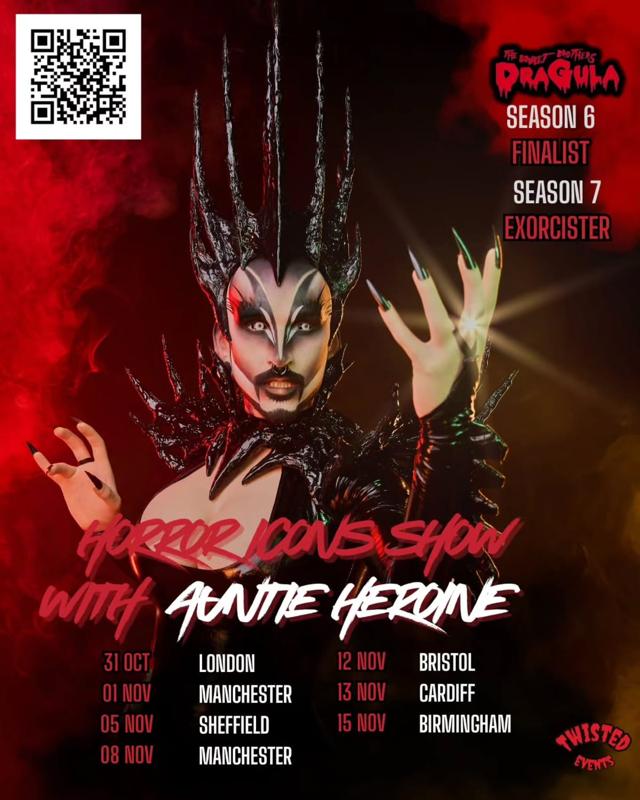 Horror Icons Show with Auntie Heroine poster