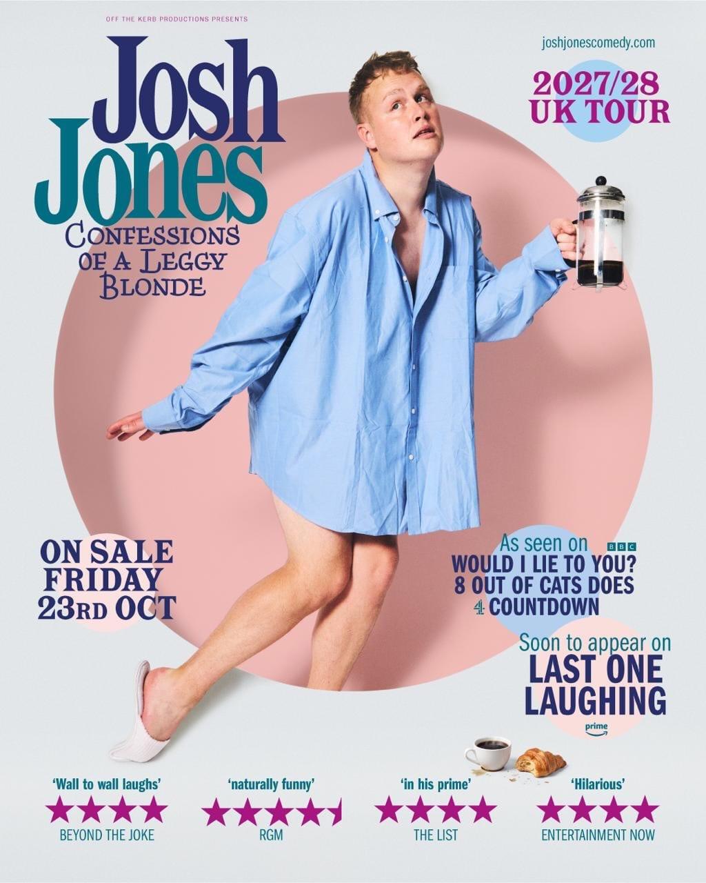 Josh Jones: Confessions of a Leggy Blonde poster