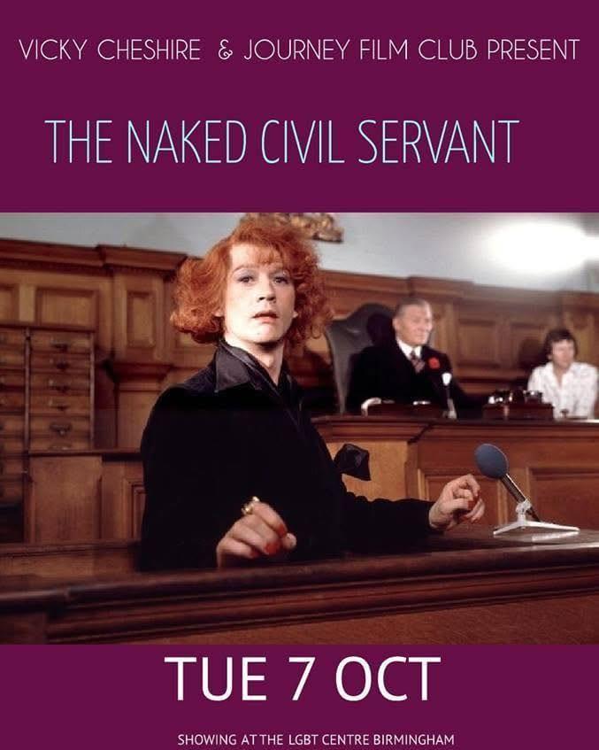 Journey Film Club: The Naked Civil Servant poster