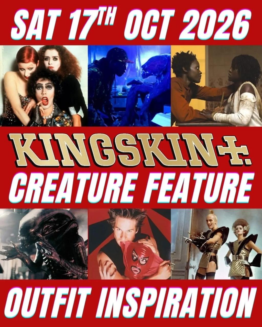 KINGSKIN+ 2: Creature Feature poster