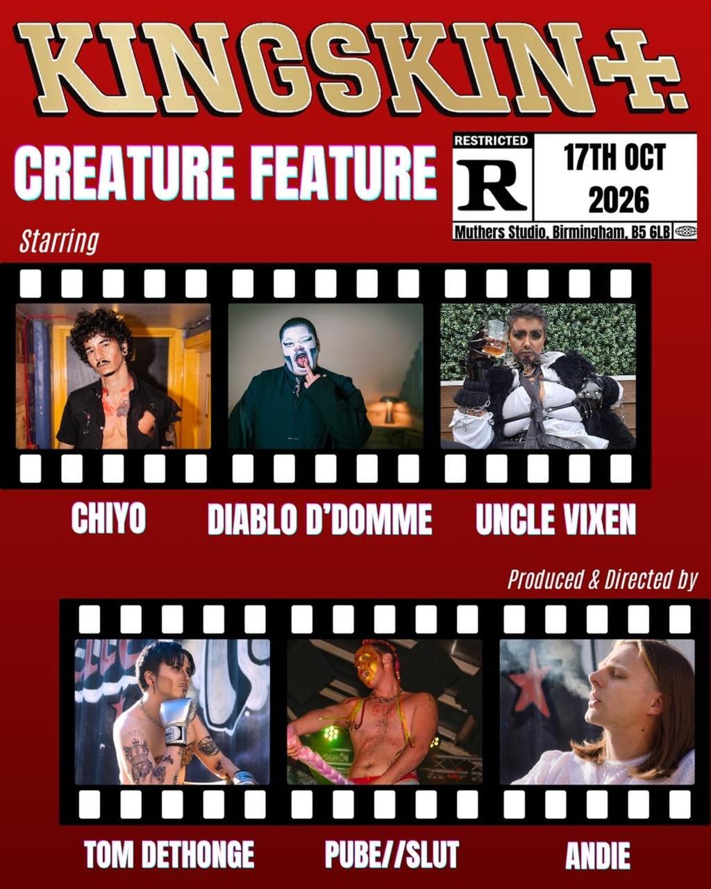 KINGSKIN+ 2: Creature Feature poster
