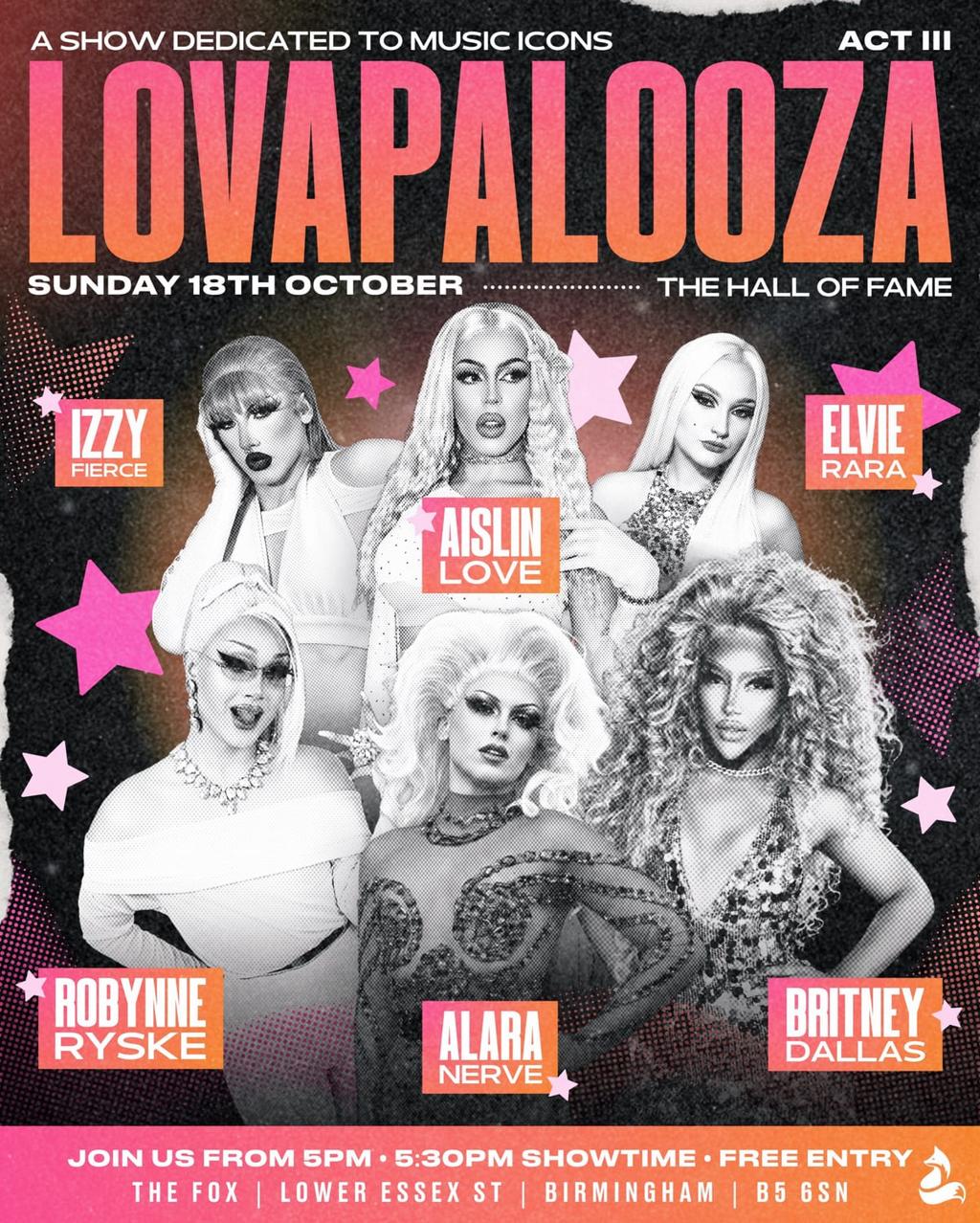 Lovapalooza Act III: The Hall of Fame poster