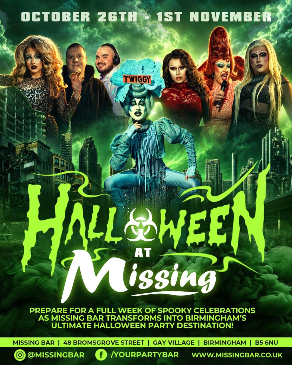Misty's Midweek Mayhem at Missing Bar poster