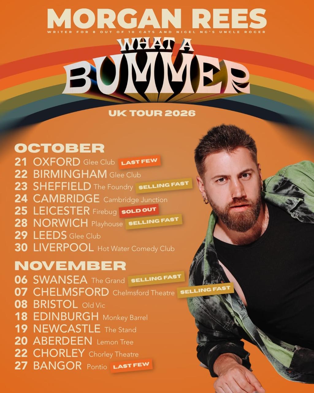 Morgan Rees: What A Bummer poster