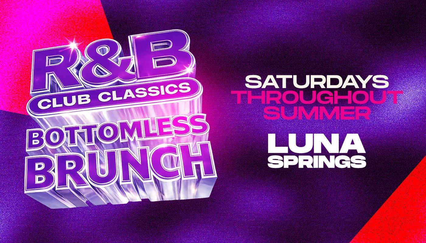 R&B Club Classics Bottomless Brunch poster