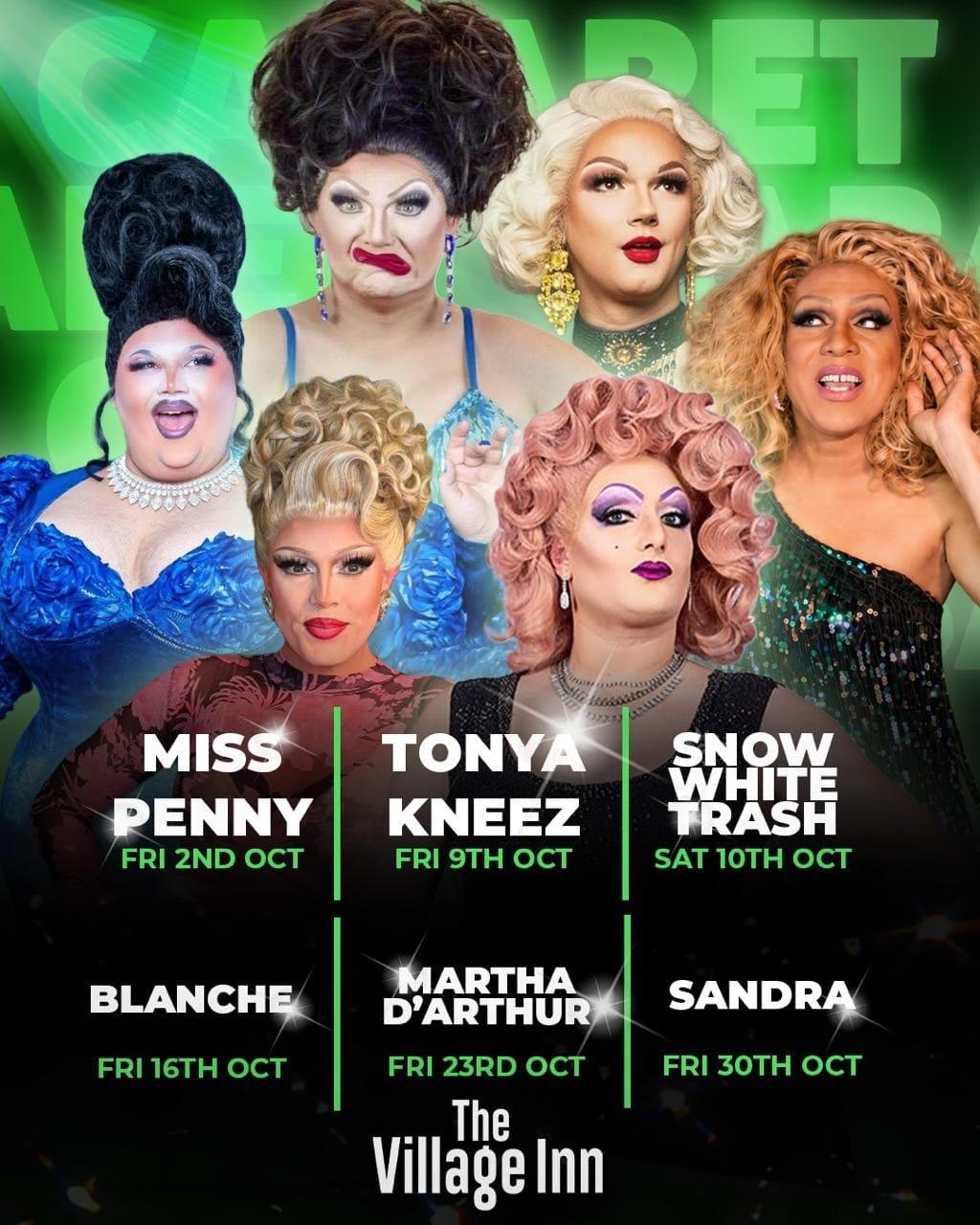 Snow White Trash at The Village Inn poster