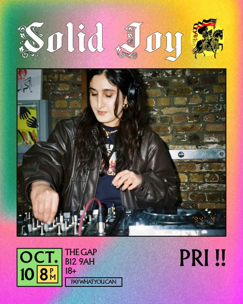 Solid Joy: Battle of Cable Street 90th Anniversary Party poster