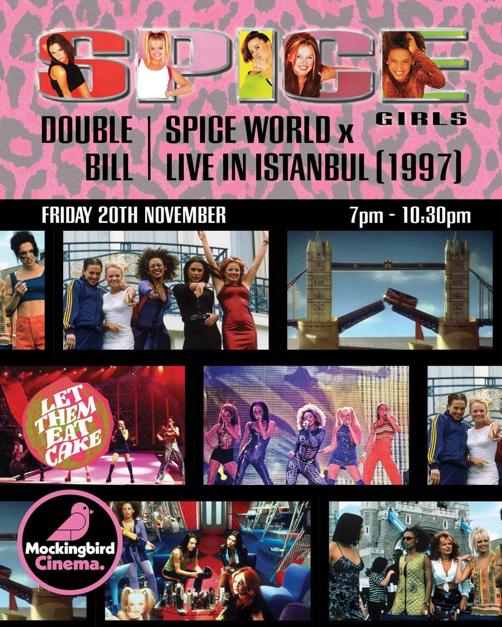 Spice Girls Double Bill poster