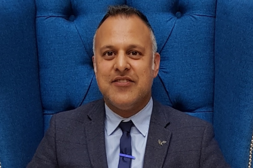 Khakan Qureshi, founder of Finding a Voice